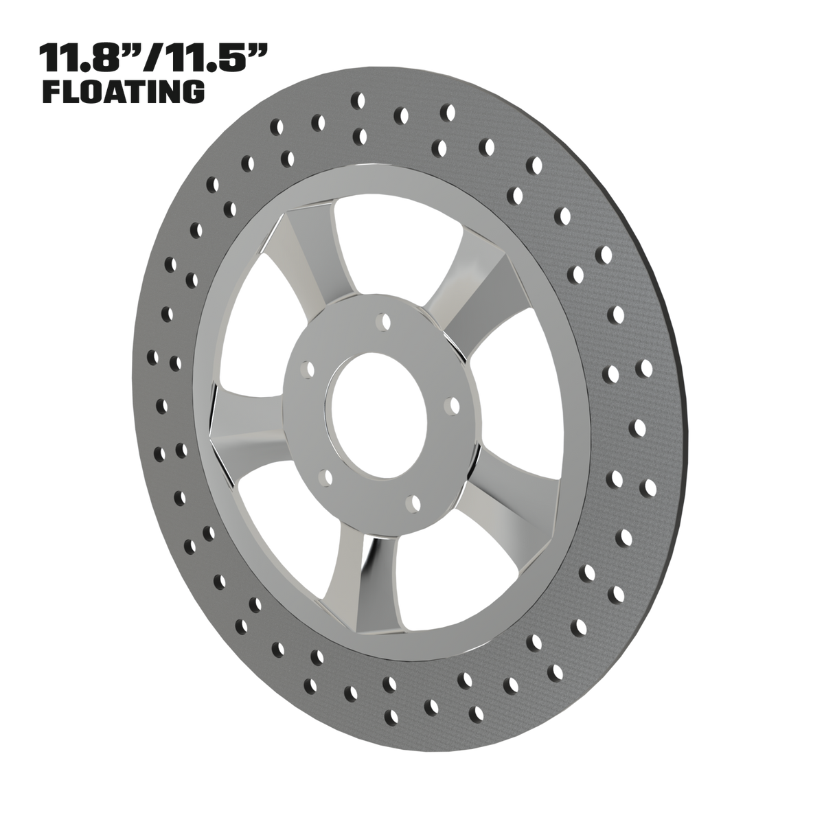 Edge 11" floating rotor in polished