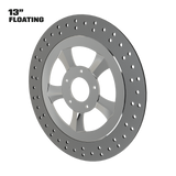 Edge 13" floating rotor in polished