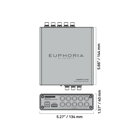 Euphoria EDSP31-610 : 10-Channel 31 Band DSP