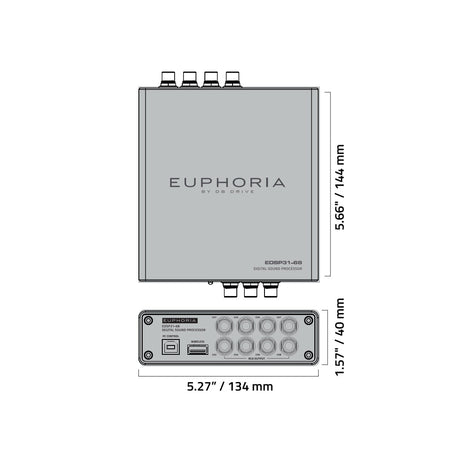 Euphoria EDSP31-68 : 8-Channel 31 Band DSP