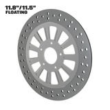 Elliptical Illusion 11" floating rotor in polished