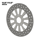 Elliptical Illusion 11" solid rotor in polished