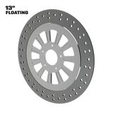Elliptical Illusion 13" floating rotor in polished