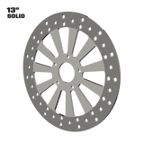Elliptical Illusion 13" solid rotor in polished