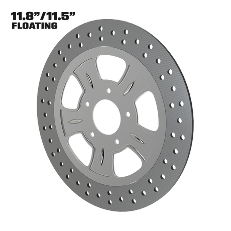 El Toro 11" floating rotor in polished