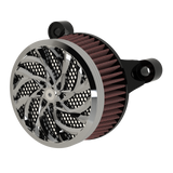 El Kurwa air cleaner in chrome