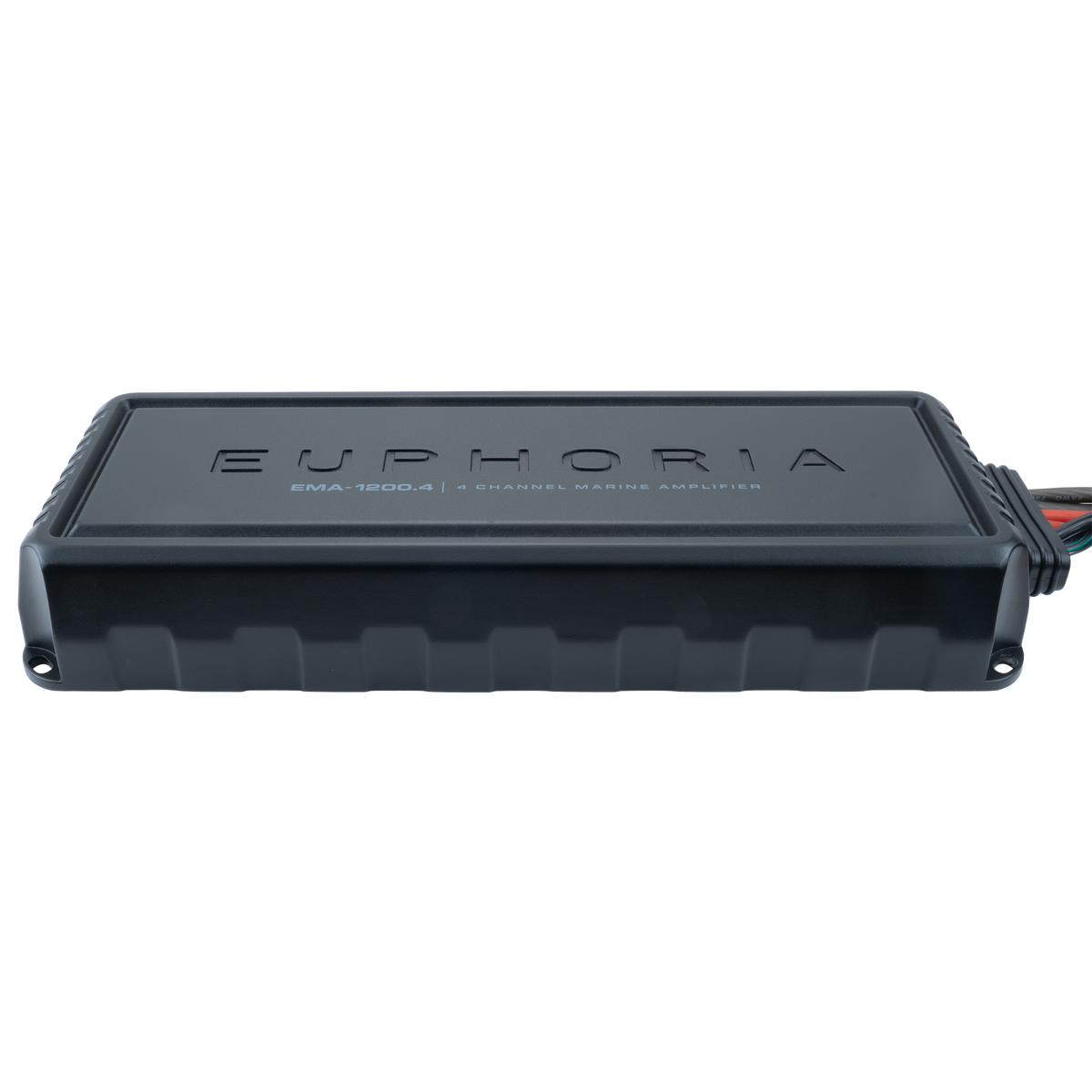 Euphoria EMA-1200.4 : Marine 4-channel Class D amplifier includes matched wire harness