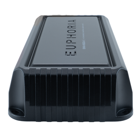 Euphoria EMA-600.4 : Marine 4-channel Class D amplifier includes matched wire harness