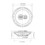 Euphoria ES3 603 : 6.5" 3-Way Loudspeaker (1 Pair)