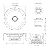 Euphoria ES5 6C : 6.5" Component Loudspeaker