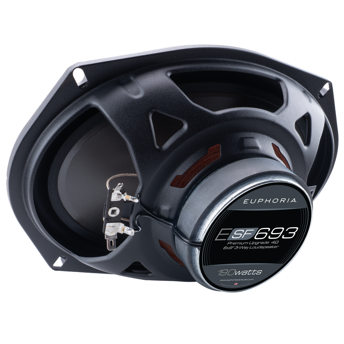 Euphoria ESF693 : Premium Upgrade 6"×9" 3-way loudspeaker (Pair)