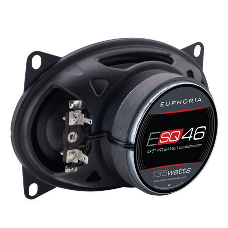 Euphoria ESQ46 : SQ 4"×6" 2-way Loudspeaker (Pair)