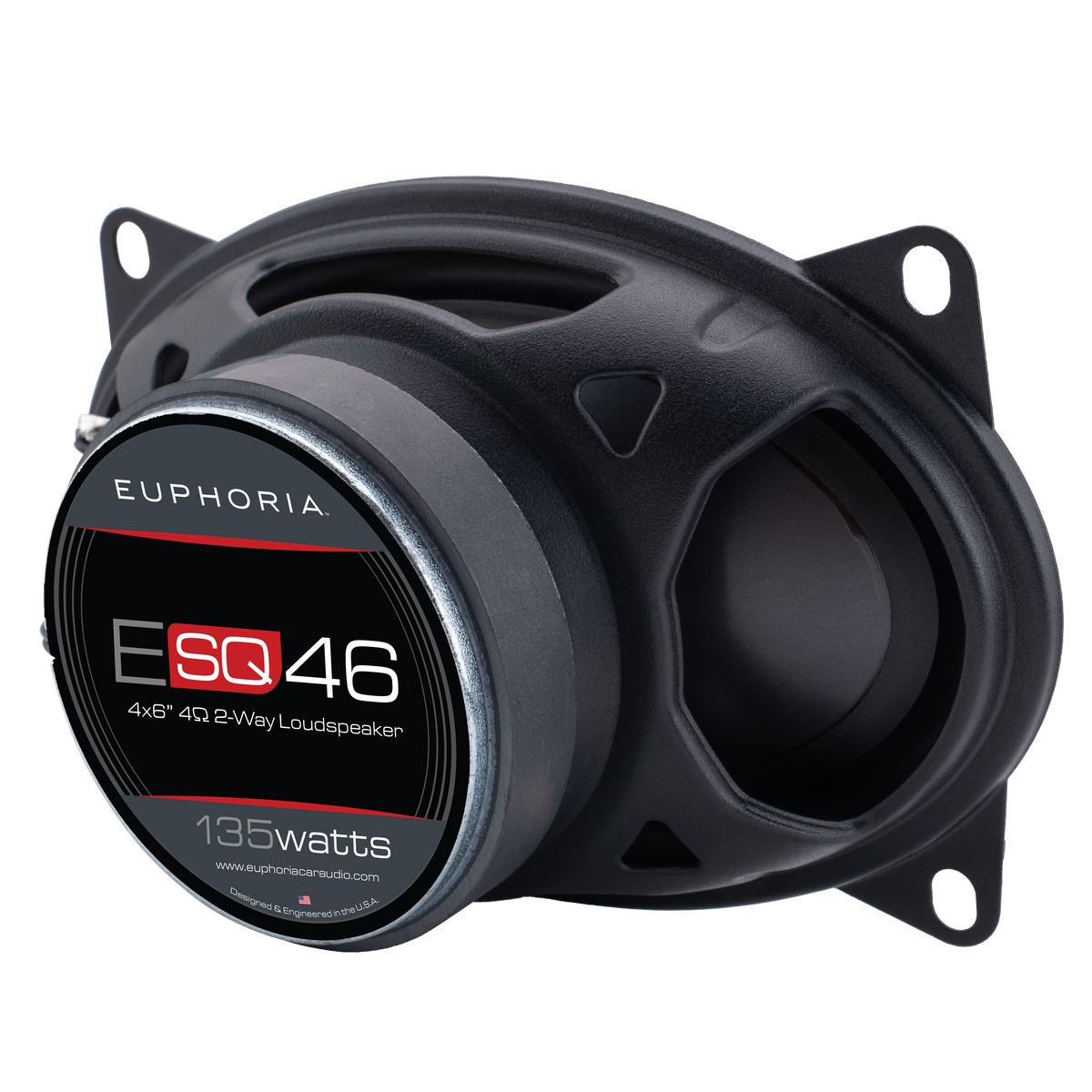 Euphoria ESQ46 : SQ 4"×6" 2-way Loudspeaker (Pair)