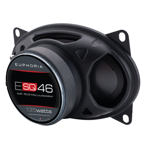 Euphoria ESQ46 : SQ 4"×6" 2-way Loudspeaker (Pair)