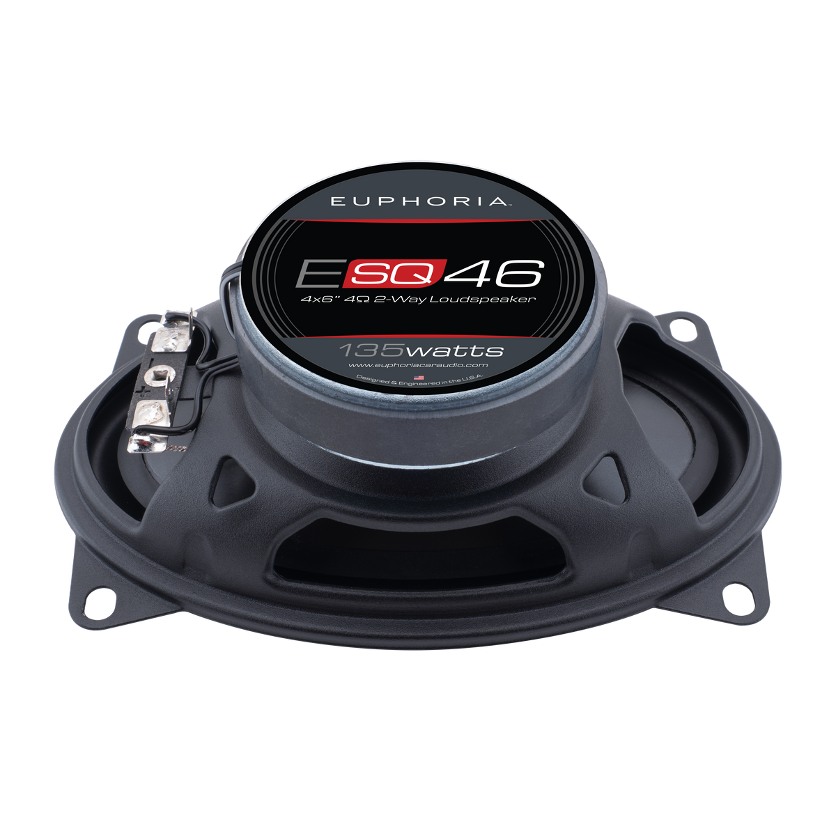 Euphoria ESQ46 : SQ 4"×6" 2-way Loudspeaker (Pair)