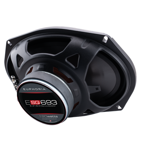 Euphoria ESQ693 : SQ 6"×9" 3-way Loudspeaker (Pair)