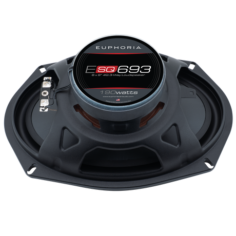 Euphoria ESQ693 : SQ 6"×9" 3-way Loudspeaker (Pair)