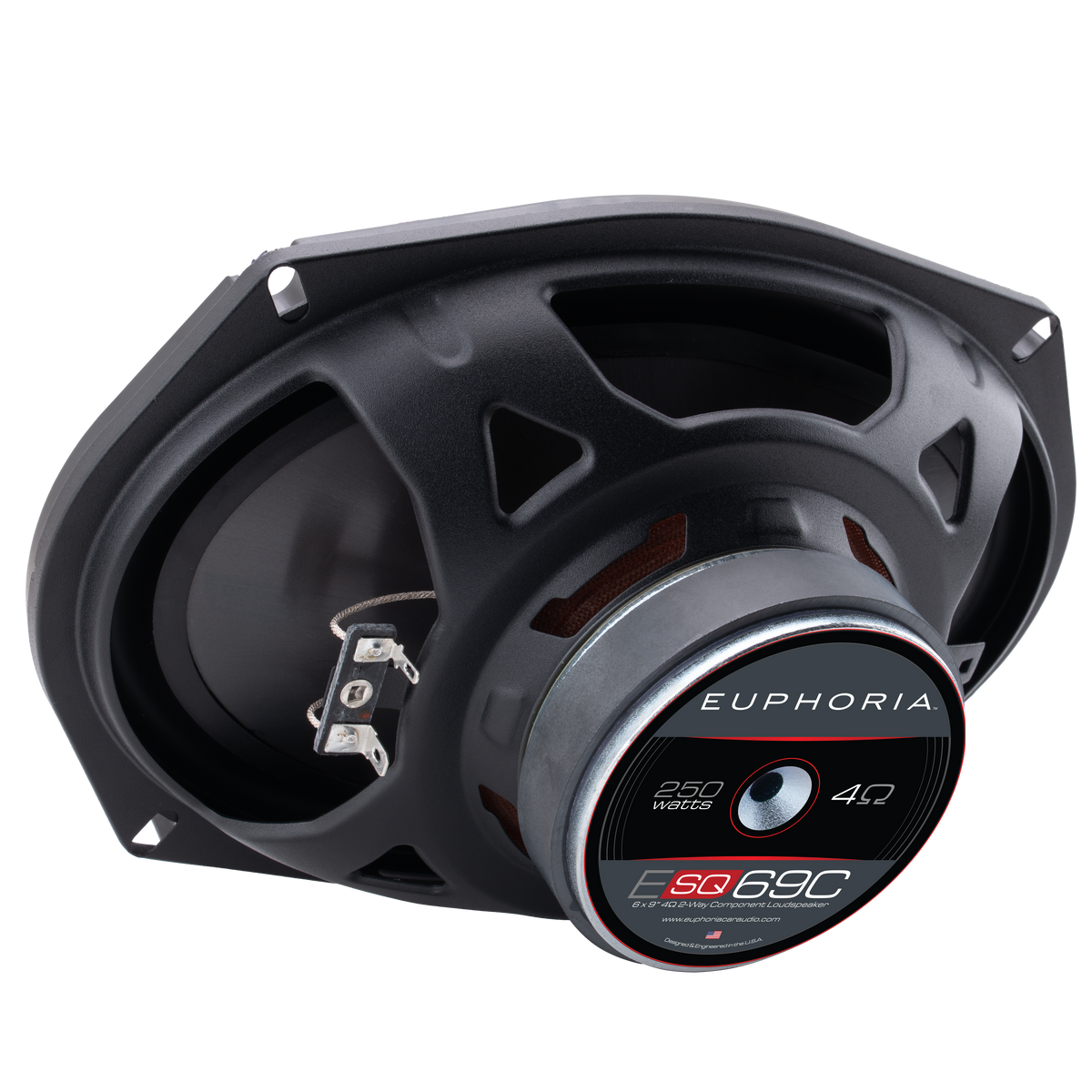Euphoria ESQ69C : SQ 6"×9" 2-Way Component Loudspeaker