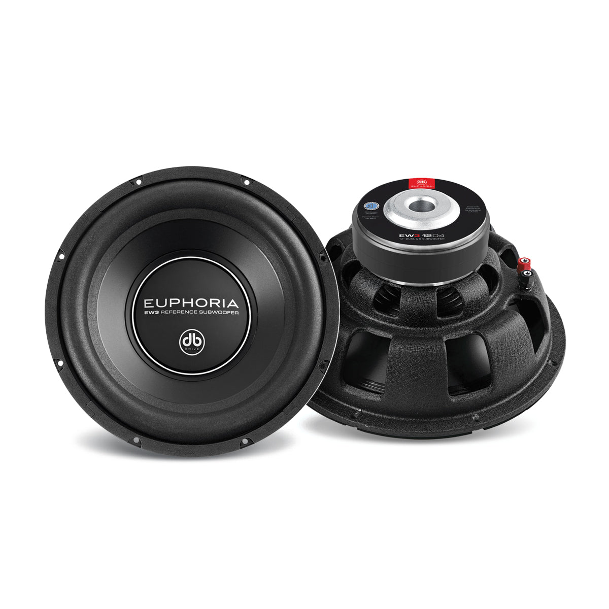 Euphoria EW3 12D4 : 12" Dual 4-Ohm Subwoofer