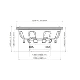 Euphoria EW3 12D4 : 12" Dual 4-Ohm Subwoofer