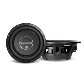 Euphoria EW7 10F : 10" Dual 4-Ohm Shallow Mount Subwoofer