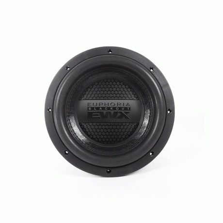 Euphoria EWXB10D2 : 10" Dual 2-Ohm Subwoofer Black Out Edition