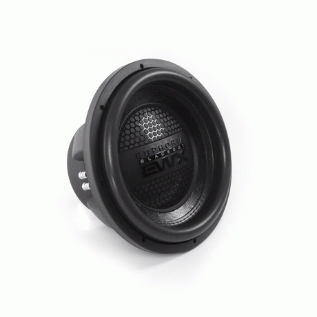 Euphoria EWXB12D4 : 12" Dual 4-Ohm Subwoofer Black Out Edition