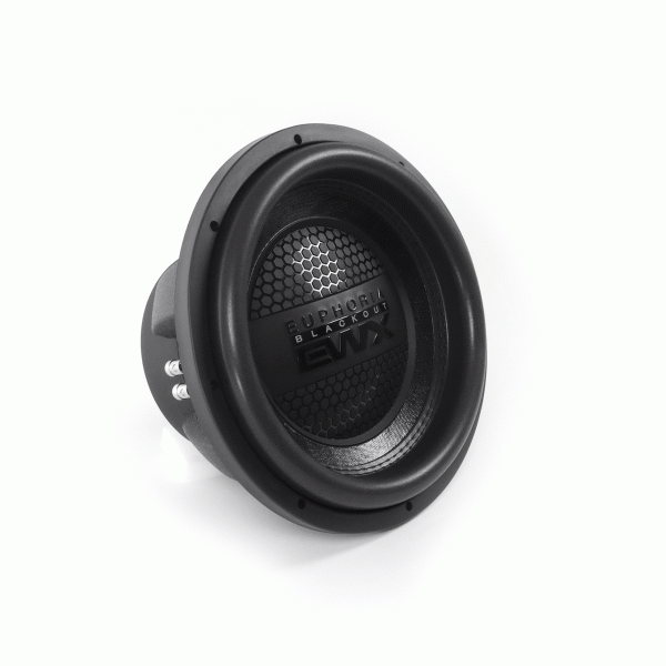 Euphoria EWXB12D2 : 12" Dual 2-Ohm Subwoofer Black Out Edition
