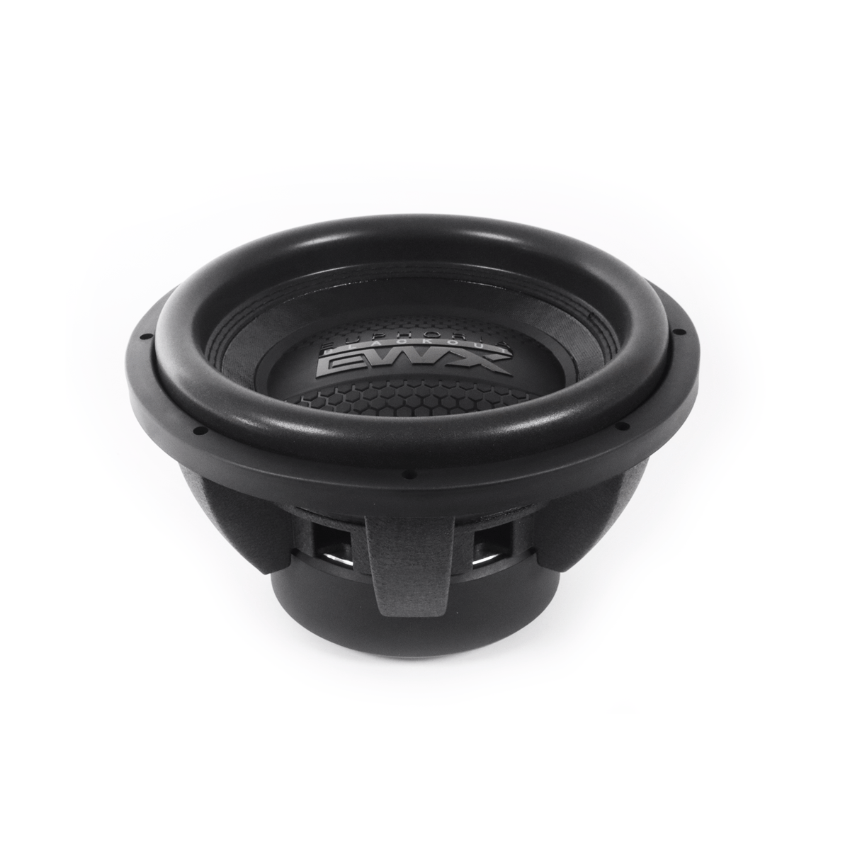 Euphoria EWXB12D4 : 12" Dual 4-Ohm Subwoofer Black Out Edition