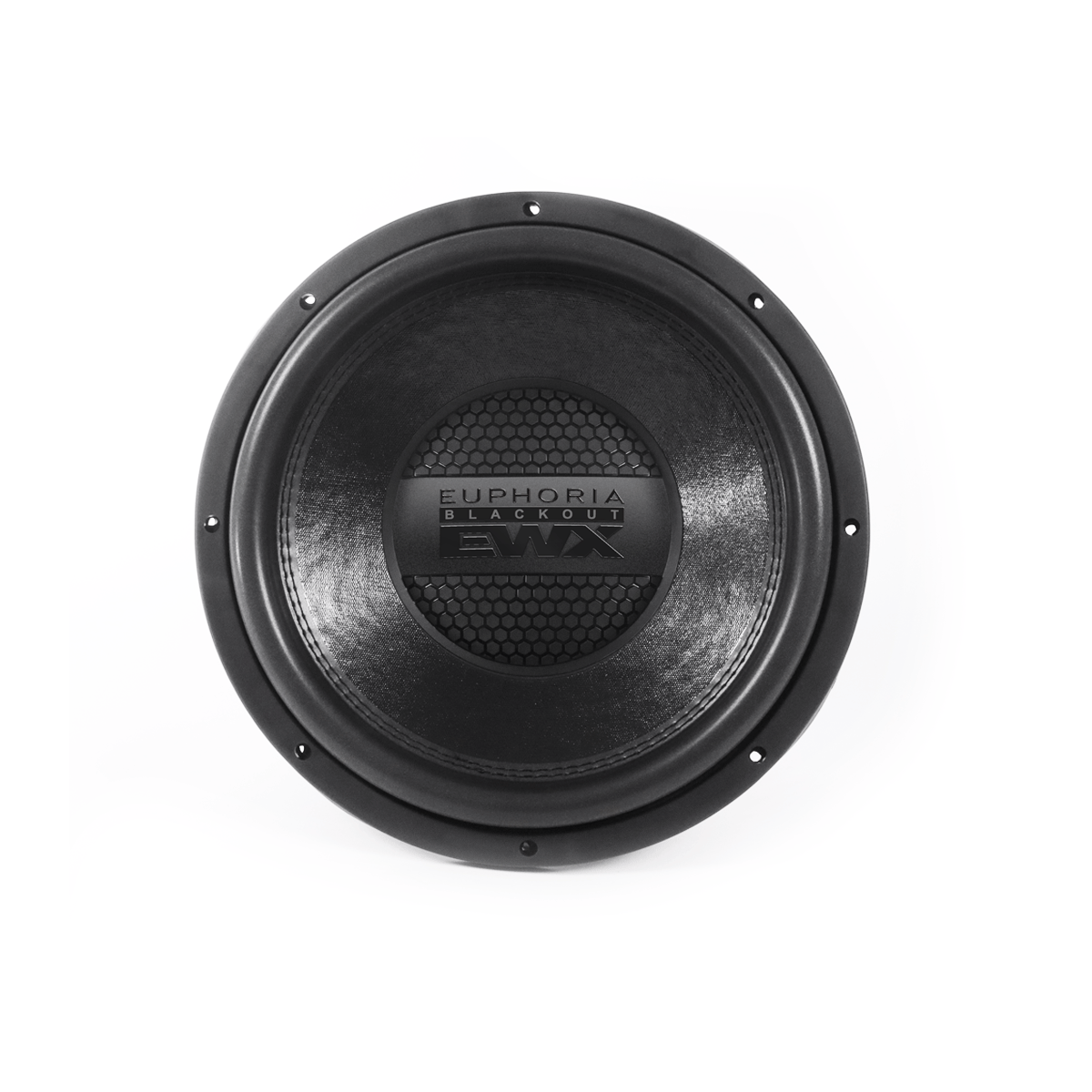 Euphoria EWXB15D2 : 15" Dual 2-Ohm Subwoofer Black Out Edition
