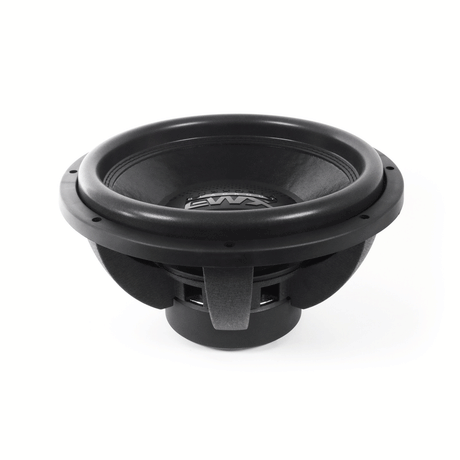 Euphoria EWXB15D4 : 15" Dual 4-Ohm Subwoofer Black Out Edition