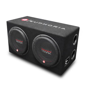 Euphoria EWXPW12-2B : Dual 12" Subwoofer Bass Crate Enclosure