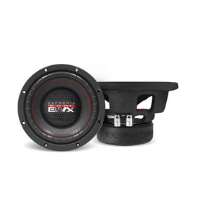 Euphoria EWXPW8D4 : 8" Dual 4-Ohm Subwoofer