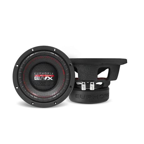Euphoria EWXPW8D2 : 8" Dual 2-Ohm Subwoofer