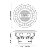 Euphoria EWXPW8D2 : 8" Dual 2-Ohm Subwoofer