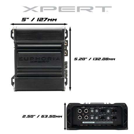 Xpert EX100.4 : 4 Channel Full Range Class D Amplifier