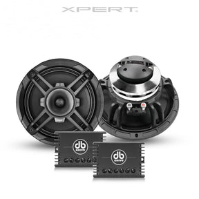Xpert EX10NCD : 10" 2-Way High Efficiency Loudspeaker W/Back Mounted Compression Driver Tweeter