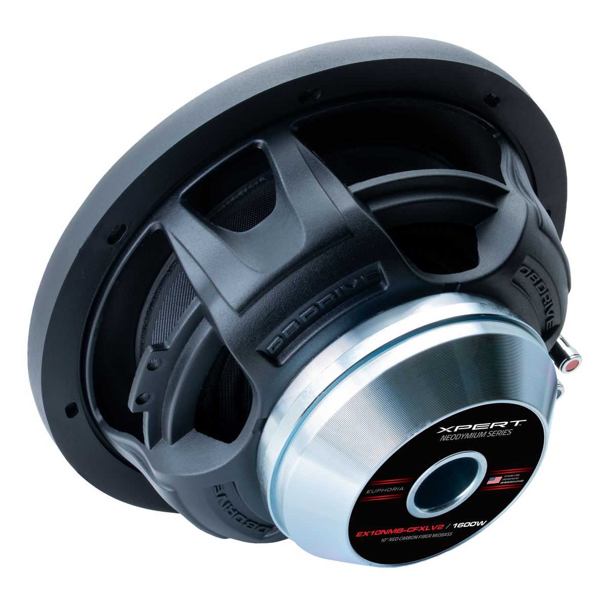 Xpert EX10NMB-CFXLV2 : Limited Edition Carbon Fiber 10 in. Midbass
