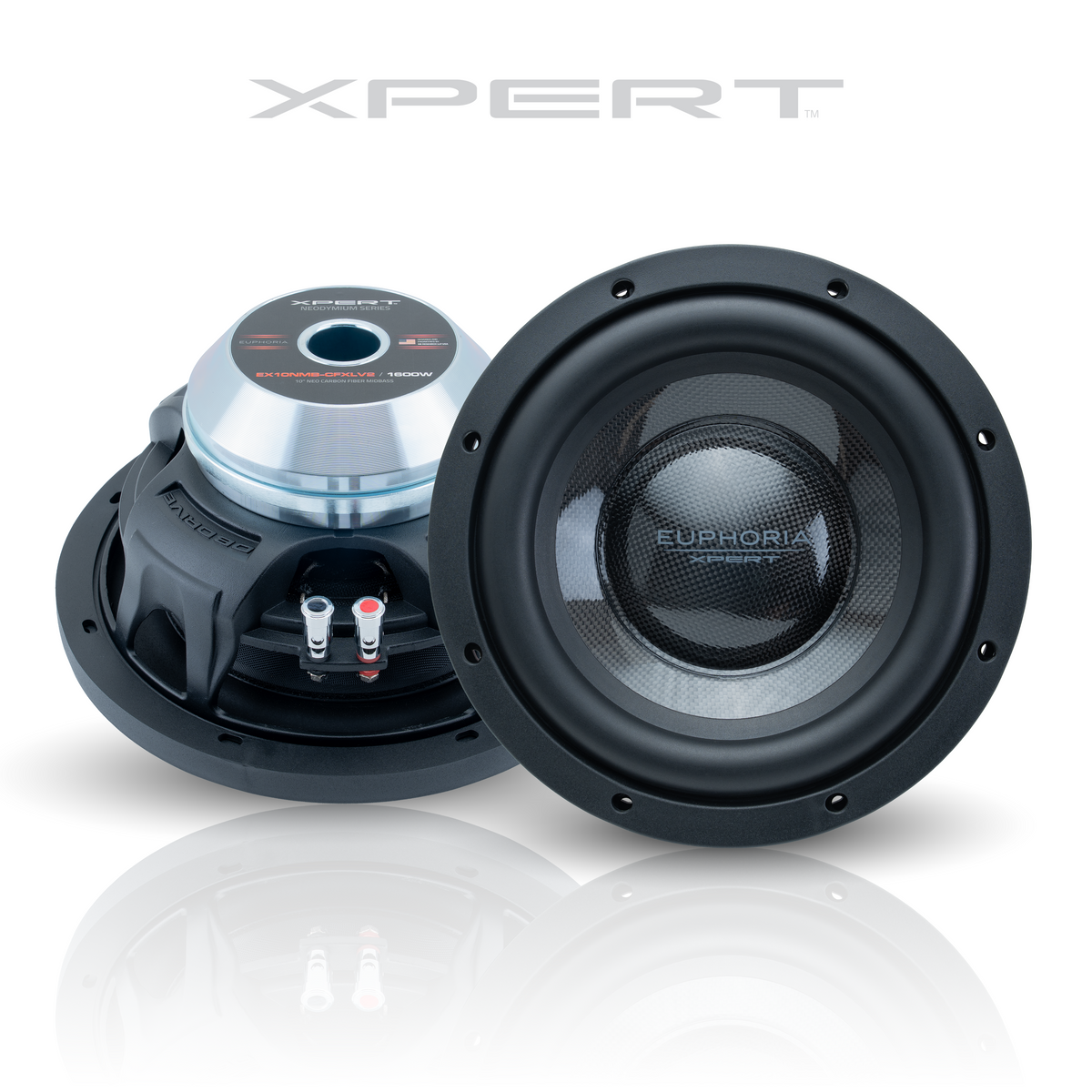 Xpert EX10NMB-CFXLV2 : Limited Edition Carbon Fiber 10 in. Midbass