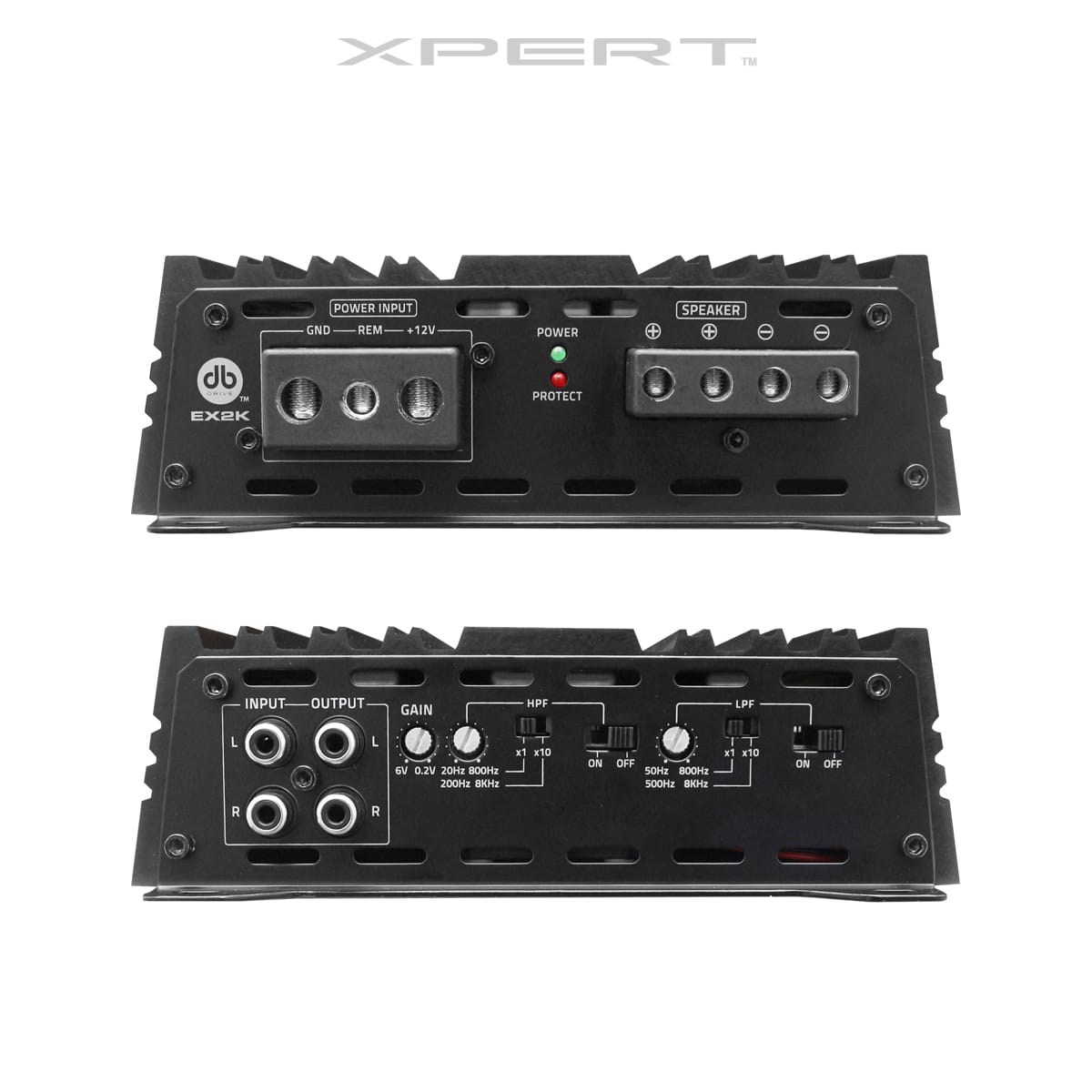 Xpert EX2K : Full Range Class D Mono Power Sports Amplifier