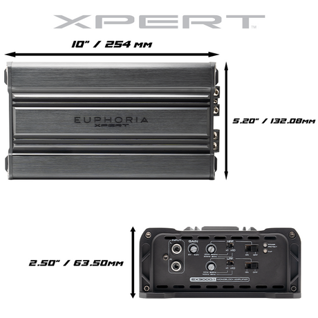 Xpert EX3000.1 : Full Range Class D Monoblock Amplifier