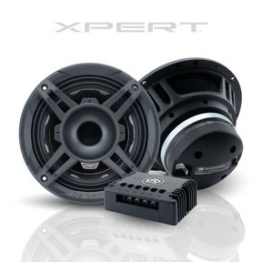 Xpert EX6NCD-CF : 6.5 in. 2-Way NEO Carbon Fiber Loudspeaker W/ Back Mounted Compression Driver