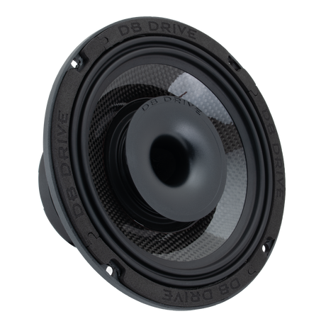 Xpert EX6NCD-CF : 6.5 in. 2-Way NEO Carbon Fiber Loudspeaker W/ Back Mounted Compression Driver