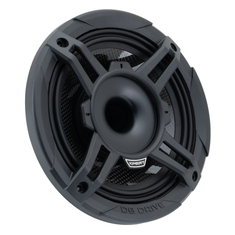 Xpert EX6NCD-CF : 6.5 in. 2-Way NEO Carbon Fiber Loudspeaker W/ Back Mounted Compression Driver