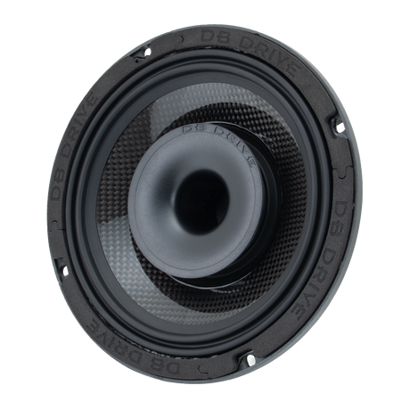 Xpert EX6NCD-CF : 6.5 in. 2-Way NEO Carbon Fiber Loudspeaker W/ Back Mounted Compression Driver