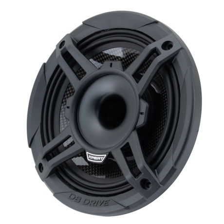 Xpert EX6NCD-CF : 6.5 in. 2-Way NEO Carbon Fiber Loudspeaker W/ Back Mounted Compression Driver