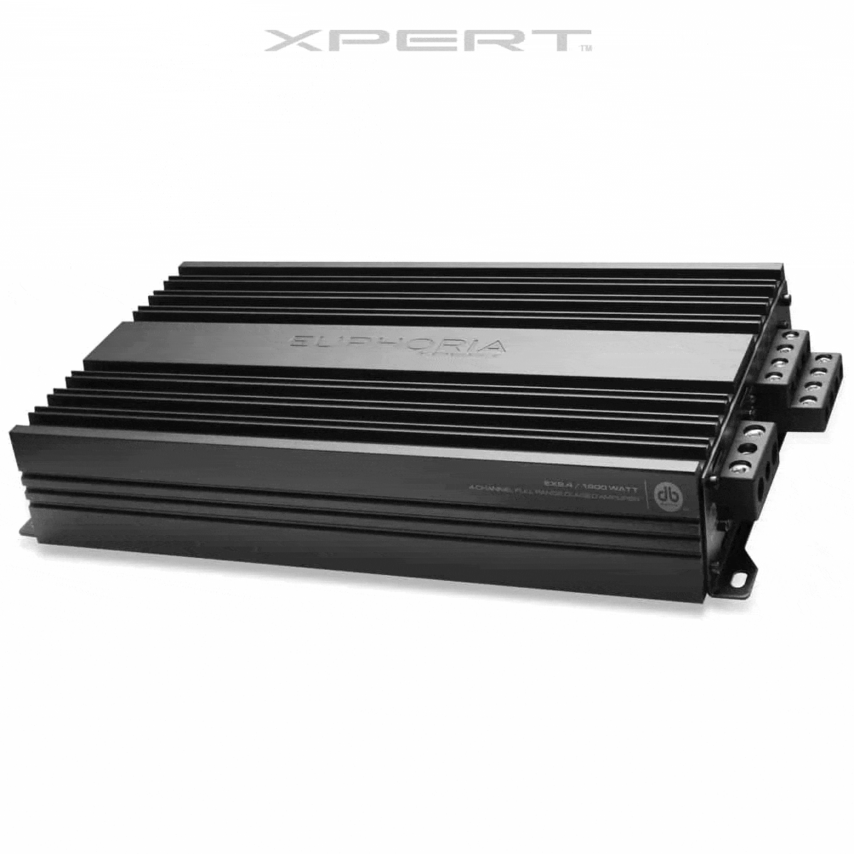 Xpert EX8.4 : 4 X 400 Full Range Class D 4 Channel Power Sports Amplifier