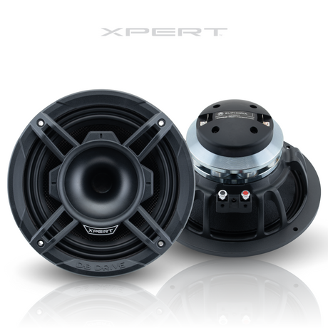 Xpert EX8NCD-CF : 8 in. 2-Way Carbon Fiber Loudspeaker W/ Back Mounted Compression Driver