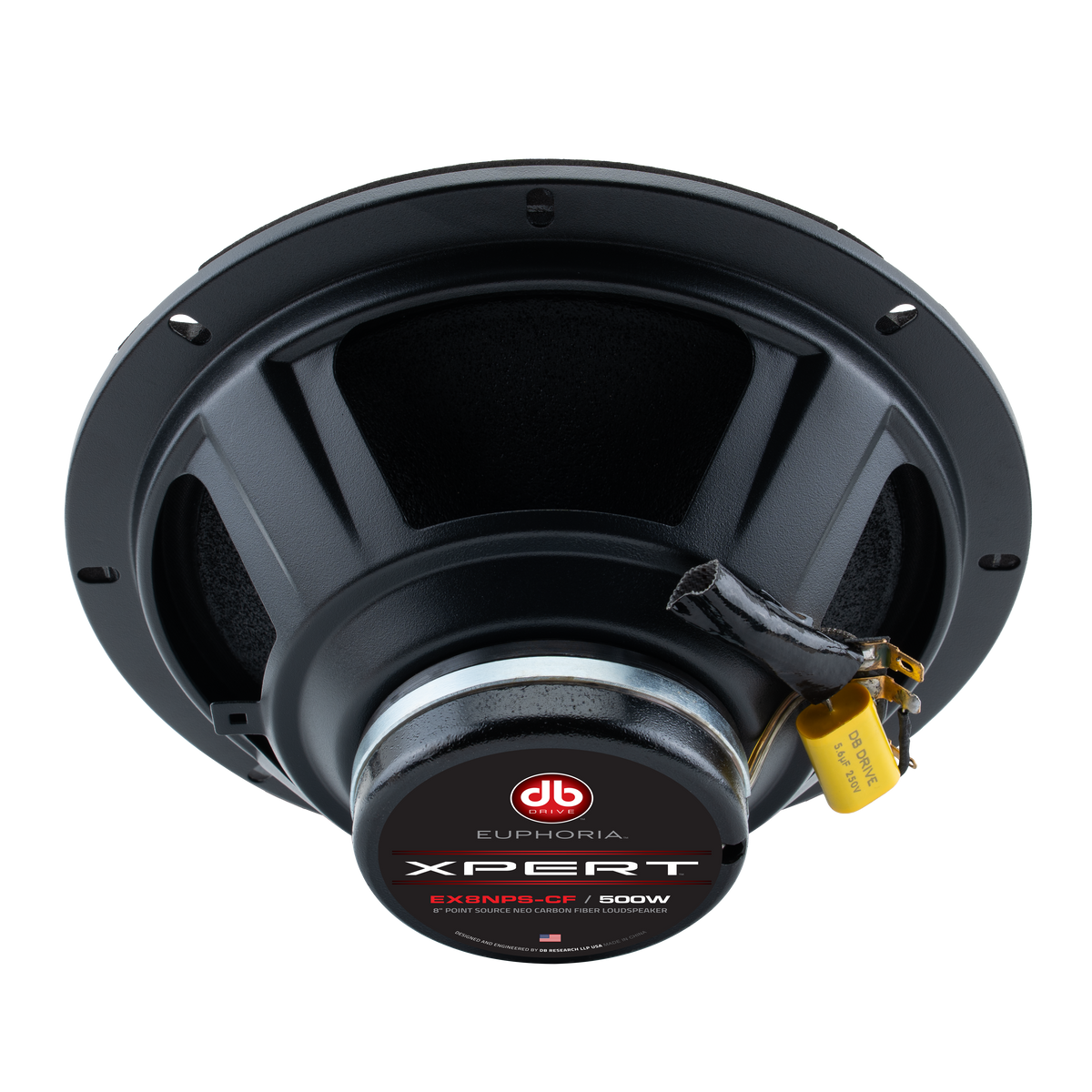 Xpert EX8NPS-CF : 8 in. 2-Way NEO Carbon Fiber Point Source Loudspeaker