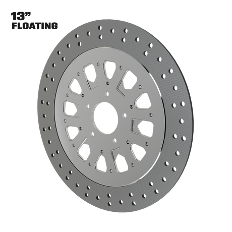 Excalibur 13" floating rotor in polished